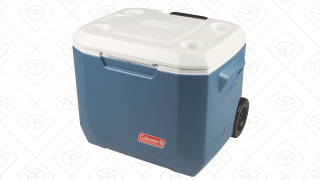This Wheeled Coleman Cooler Can Hold 84 Beer Cans